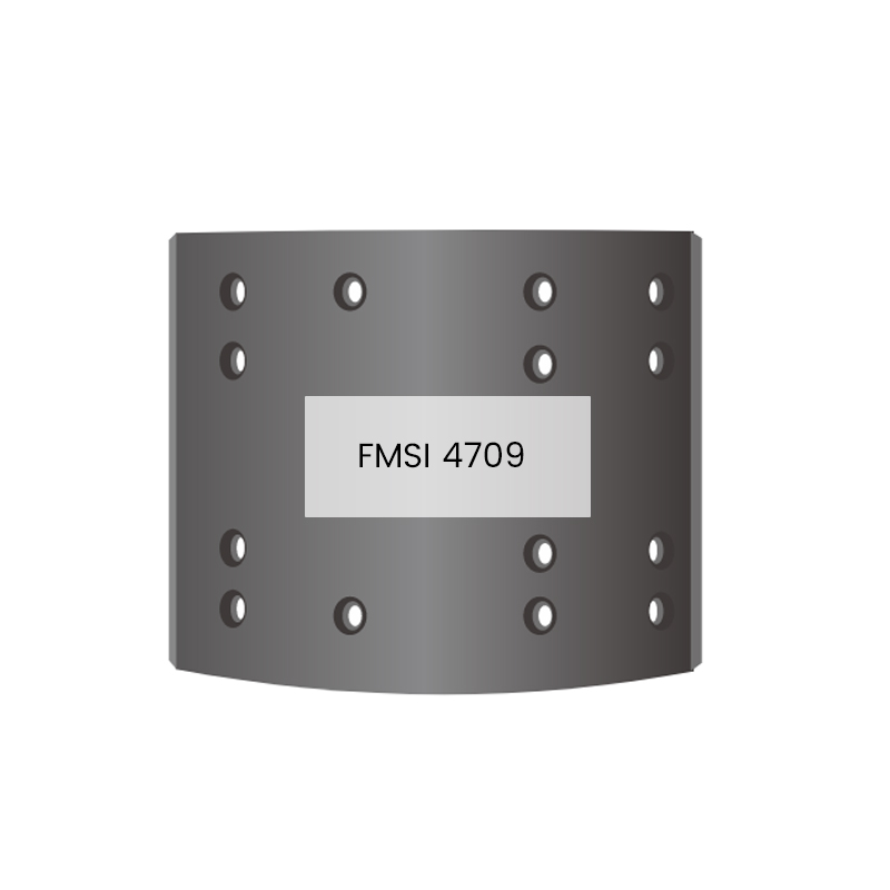 4709 Căptușeală de frână pentru camion de rezistență 14 găuri