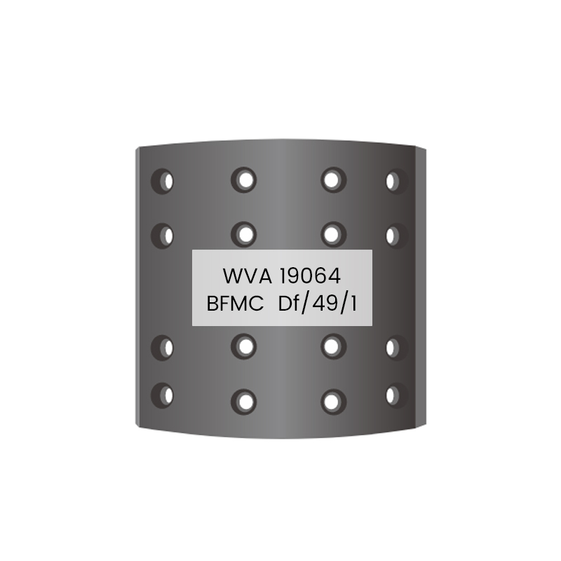 Garnitură de frână pentru piese auto europene pentru camioane 19064 Df/49/1 pentru BOVA,DAF