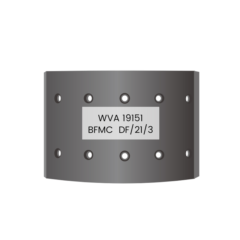 Garnitură de frână de calitate premium 19151 DF/21/3 pentru BOVA,DAF