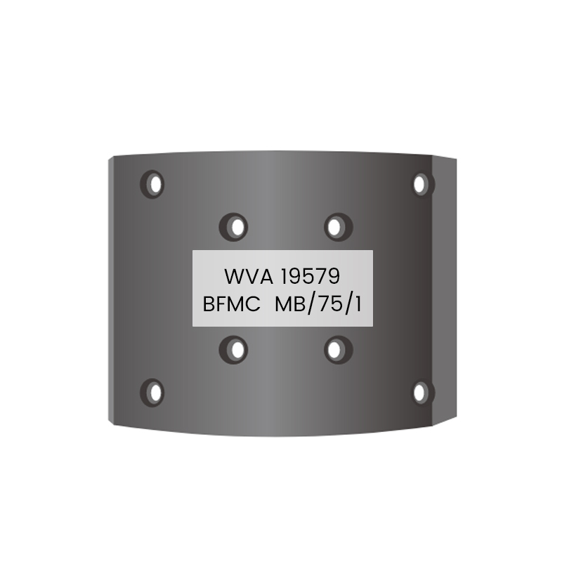 19579 MB/75/1 Garnitură europeană de frână pentru MAN，MERCEDES-BENZ