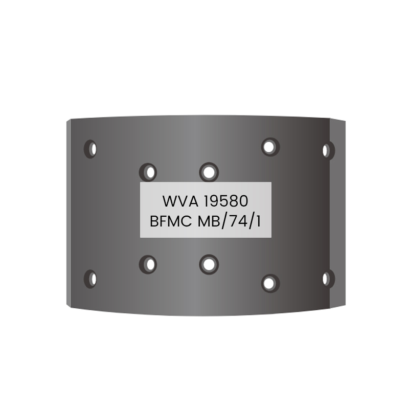 Garnitură de frână 19580 MB/74/1 pentru MAN，MERCEDES-BENZ
