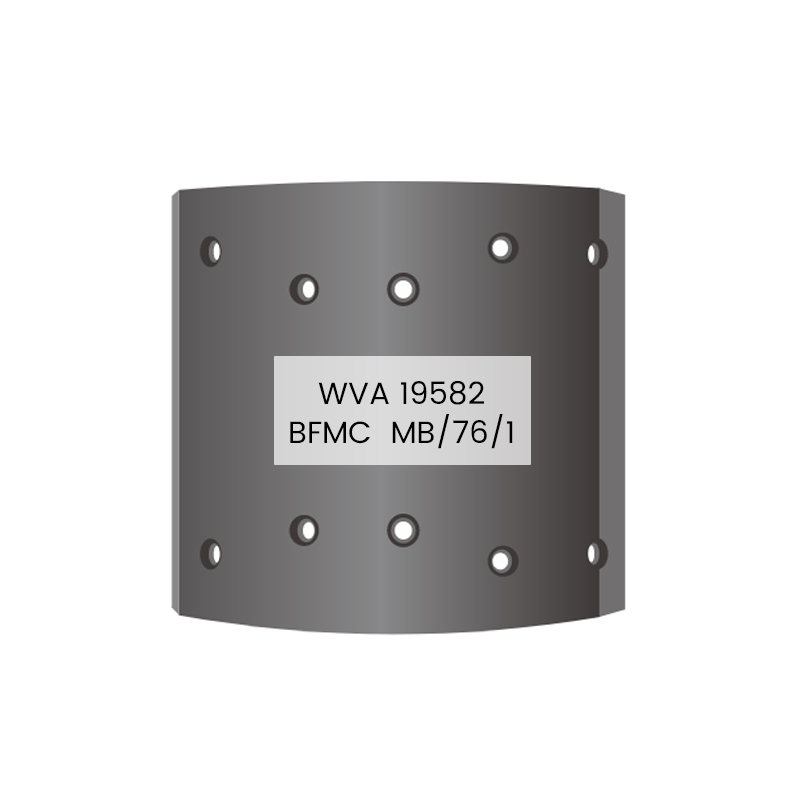 Garnitură europeană de frână 19582 MB/76/1 pentru MAN，MERCEDES-BENZ