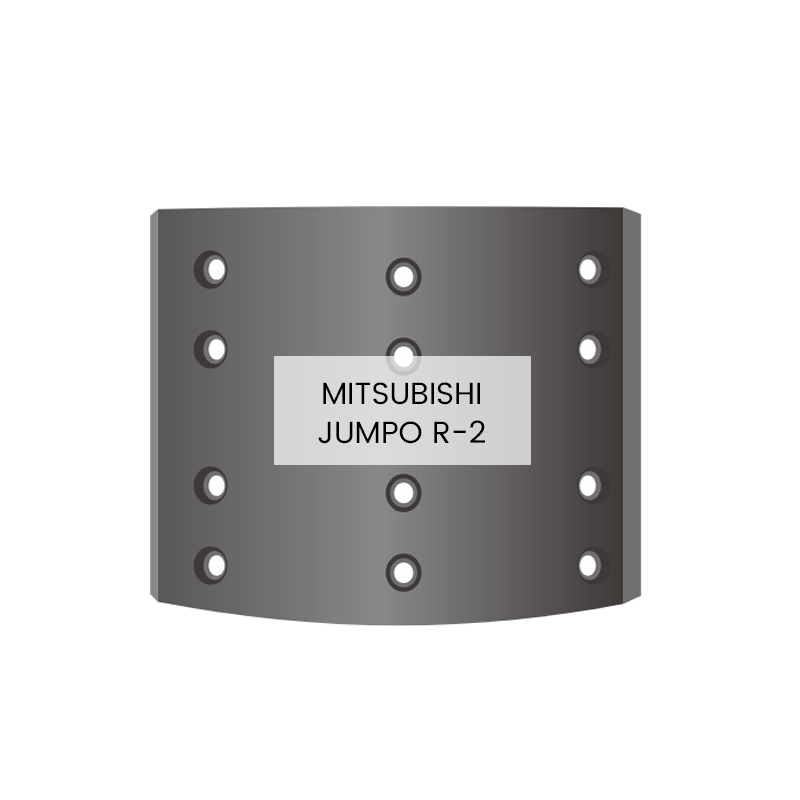 Garnitură de frână MITSUBISHI JUMBO R2 Placută de frână
