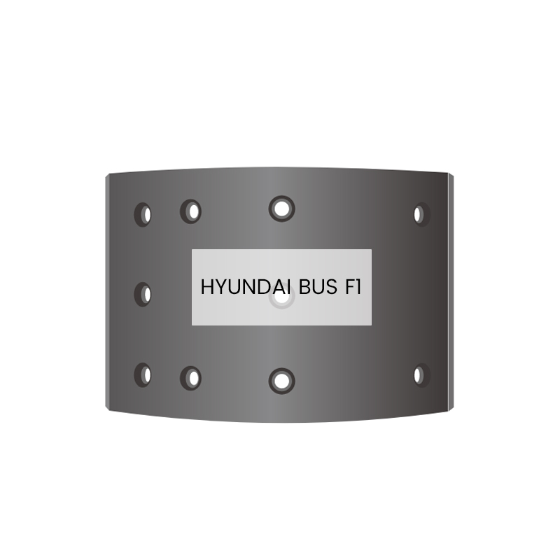 Garnitură de frână KOREA Bloc de frână HYUNDAI BUS F1