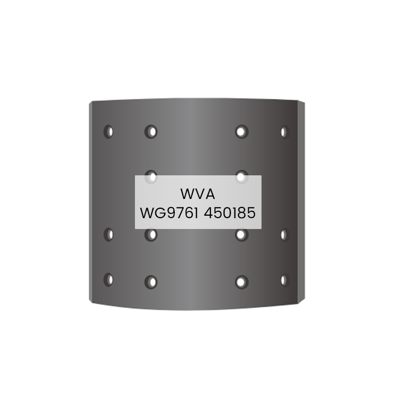 WG9761 450185 Căptușeală de frână de camion pentru sarcini grele pentru HOWO