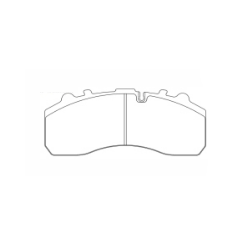 Placuță de frână pentru camion 29087/29105/29106/29108/29109/29163/29179/29201/29202 pentru BPW,DAF