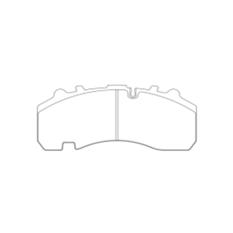 Plăcuță de frână pentru camion greu 29167